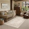 PureCozy Vintage Tappeto Salotto Beige 120x170cm | Tappeto Camera da Letto,Lavabile in Lavatrice,Grandi Tappeti Ufficio,Carpet,Pelo Corto,Antiscivolo,Rug