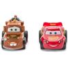 Disney Store Set di Giocattoli a retrocarica Ufficiale Cars, Collezione di Veicoli pressofusi a 2 Pezzi con Saetta McQueen e Cricchetto, Azione da Corsa Disney Pixar Cars