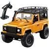 Goolsky MN-D90 Rock Crawler 1/12 4WD 2.4G Telecomando ad Alta velocit¨¤ off Road Truck RC Auto ha Condotto la Luce RTR, boys, unisex