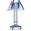 EMÒ ITALIA Luxor Square Candeliere in Vetro con Paralume Blu 24cm