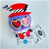 BANPRESTO Peluche Hazbin Hotel Valentino vol.3 mascotte Chibi 11 cm 4,3 pollici...