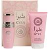 AFAQ Kyra Eau de Parfum 100 ml + Body Lotion 150 ml - Set Profumo Donna Dolce e Sensuale - Fragranza Calda e Avvolgente - Idea Regalo Elegante - Idea Regalo Lussuosa (Rosa)