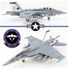 Hobby Master 1/72 HA5154 Boeing EA-18G Growler USN VX-9 Vampires NAWS China Lake