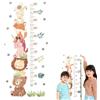 Doukesh 50-150cm Bambini Altezza Crescita Grafico Misurazione Metro Bambini Parete Metro Altezza Bambini da Parete Adesivi Murali PVC Animali Adesivo per Cameretta Decorazione