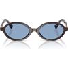 Miu Miu Occhiali da Sole MU04ZS 22C60O Moka/Azzurro Donna 50/18/140