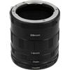 Fotodiox Set di tubi di prolunga macro per fotocamere reflex Nikon con attacco F per fotografie ravvicinate estreme