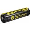 Nitecore Batteria ricaricabile Nitecore NL1836R agli ioni di litio con porta di ricarica USB-C integrata, 3,6 V, 3600 mAh