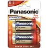 Panasonic LR20 Mono Pro Power Gold