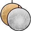 Caruba Reflection Screen 2 in 1 Gold & Silver, 60cm