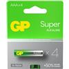 GP batterijen Pacchetto promozionale GP Super Ultra AAA