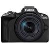 Canon EOS R50 black + RF-S 18-150mm F/3.5-6.3 IS STM | ✅Garanzia di 5 anni