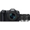 Canon EOS R8 + RF 24-50mm F/4.5-6.3 IS STM + RF 50mm F/1.8 STM | ✅Garanzia di 5 anni