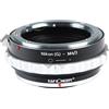 K&F Concept Adattatore per obiettivo K&F Nikon F (tipo G) - Micro 4/3