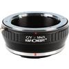 K&F Concept Adattatore per obiettivo K&F Contax Yashica - Micro 4/3