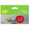 GP batterijen Confezione blister da 10 batterie alcaline GP Super AA da 1,5 V