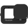 Telesin Custodia protettiva Telesin in silicone con copriobiettivo GoPro 13 - Nero