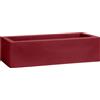 Fioriera in resina da davanzale e da balcone Minos Cassetta 45x20 H12 -20%, ROSSO