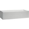 Fioriera in resina da davanzale e da balcone Minos Cassetta 45x20 H12 -20%, BIANCO OTTICO