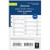 Filofax Mini pianificatore verticale inglese 2026