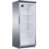 Ristoattrezzature Modello: 12294062001014,Armadio frigo refrigerato in acciaio inox 1 anta in vetro 600 lt ventilato +0 +10 °C - ZX