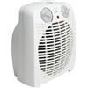 Voltman DIO, Termoventilatore Portatile da 2000 W, Termostato Regolabile, 2 Potenze di Riscaldamento, 3 Modalità, Compatto e Leggero per Camera da Letto, Ufficio, Bagno, Bianco