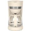 Livoo - caffettiera elettrica DOD200C - 12 tazze, capacità 1,25L, 750W, filtro riutilizzabile, mantenimento caldo