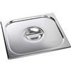 Lacor - 66905Dz - Coperchio encast.2/3 c/asa d inox Qualità Professionale