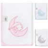 Interbaby Mussole Ricamate Sleep rosa