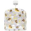 Dalber Lampada da soffitto a sospensione per bambini Baby Teddy Bear Clouds Blue, 41572T, E27