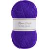 Utopia Crafts Super Aran - Filato per lavori a maglia e uncinetto, 100 g, colore: viola