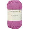 Schachenmayr Catania 9801210, Filo per maglieria, filato per uncinetto, in Cotone, 100% cotone, azalea, 11,5 x 5,2 x 6 cm