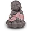 Zen Light Zen'Light Statua Buddha in Cogitation - Affascinante portafortuna - Zen e atmosfera rilassante - Idea regalo carina e spirituale per tutte le generazioni - H 12 cm
