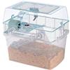 Ferplast Gabbia per Criceti DUNA SPACE Gabbietta con Fondo ampio, Accessori inclusi, 57,5 x 47,5 x h 54,5 cm