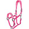 Imperial Riding IRH-Cloud Dancer, Cavezza in Rete Traspirante in Poliestere, Leggera e Confortevole, Regolabile con Fibbia e moschettone, Si abbina alla Collezione Cloud Dancer, Rosa Brillante