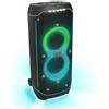 no name CASSA AUDIO AMPLIFICATO PARTYBOX 1100 WATT RMS IPX4 EFFETTI LUCE KARAOKE