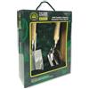 Spear & Jackson 3055KEW Set Regalo Botanico Kew Gardens - Paletta e Forca in Acciaio Inox con Manico in Legno FSC e Guanti da Giardino con Palmo in Pelle