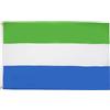 AZ FLAG Bandiera Sierra Leone 150 x 90 cm - Bandiera Sierraleonese 90 x 150 cm