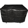 RAM ONLINE Ram® - Copertura per barbecue grande, per carrello, barile di olio, barbecue, giardino, impermeabile, 115 cm x 65 cm x 65 cm, colore: nero