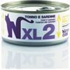 Natural Code Adult Cat XL Cibo Umido Naturale per Gatti - XL2-Tonno e Sardine - 12x170 gr