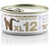 Natural Code Adult Cat XL Cibo Umido Naturale per Gatti - 12x170 gr - XL12-Tonno Patate Carote e Riso Integrale