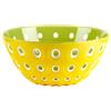 GUZZINI Le Murrine Ciotola Insalatiera 25cm Giallo Verde Plastica