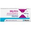 MYLAN SpA Mylan, Brufen Analgesico 400mg Ibuprofene, 12 Compresse