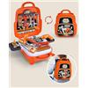 TLHWIN Bambini Finta Strumento di Costruzione Giocattolo Set di Zaini Portatili Giochi di imitazione Strumento di Trapano Accessori Giocattoli per Bambini Playset Simulato Ragazzi Ragazze Regalo