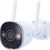 Uniarch UHO-B2D-M5F4D Telecamera Bullet WiFi 5 MP IR 20m Luce Bianca IP67 - Uniarch