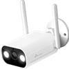 Nivian NVS-IPC-02-L Telecamera WiFi 3 MP IR LED IP66 Smart Home - Nivian