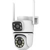 Nivian NVS-IPC-0S6-DUAL Telecamera WiFi Dual 3 MP PTZ IP65 - Nivian