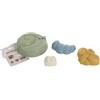 Miniland ECO Sand Molds Cool - Giocattolo per bambini con set di 4 pezzi di figure del mare.