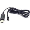 Raeisusp Adattatore USB QC3.0 Cavo DC per Samsung AA-E9 AA-E8 AA-E7 AA-E6A AD44-00101A 00091A VP-DX200(i) VP-DX2050 VP-DC175WB
