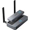 VENTION Trasmettitore e Ricevitore HDMI Wireless 165FT/50M, 1080P@60Hz Plug & Play, Kit Estensore HDMI Wireless 5G per Trasmettere Video e Audio su Monitor da Laptop/PC/TV Box/Proiettore