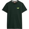 Superdry Maglietta da Uomo Essential in Cotone Biologico con Logo, Arancione Fluo, XXL